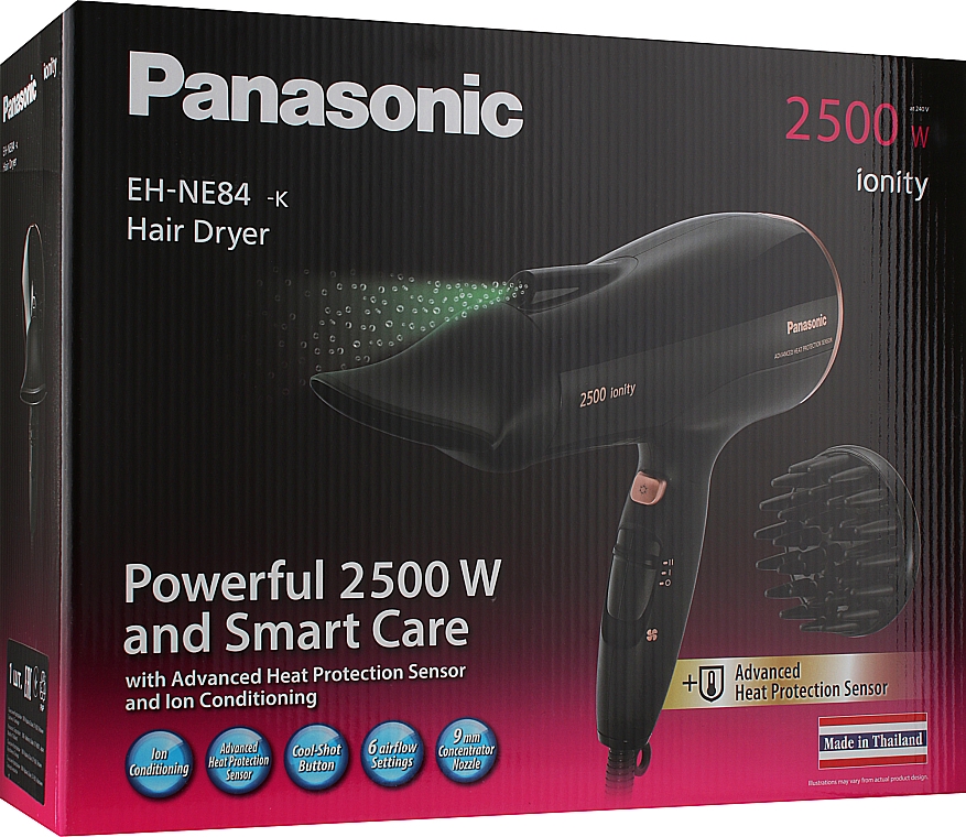 Фен для волосся EH-NE84-K865 - Panasonic Hair Dryer — фото N3