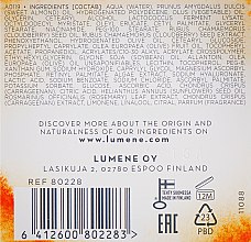 Ночной крем для сияния кожи - Lumene Valo Overnight Brigh — фото N3
