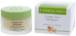 Духи, Парфюмерия, косметика Увлажняющий крем с цмином и алоэ - L'Erbolario Crema Viso Idratante all'Elicriso e all' Aloe (мини)