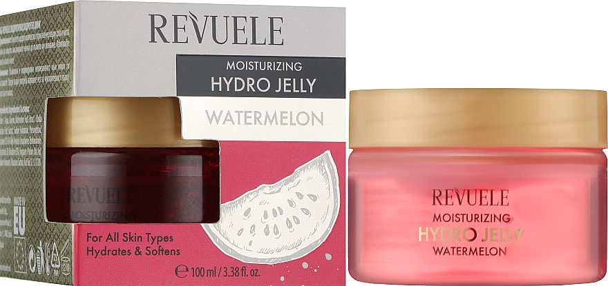 Крем для обличчя "Кавун" - Revuele Moisturizing Hydro Jelly Watermelon — фото N2