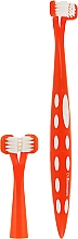 Звукова зубна щітка, помаранчева - Dr. Barman's Duopower — фото N1