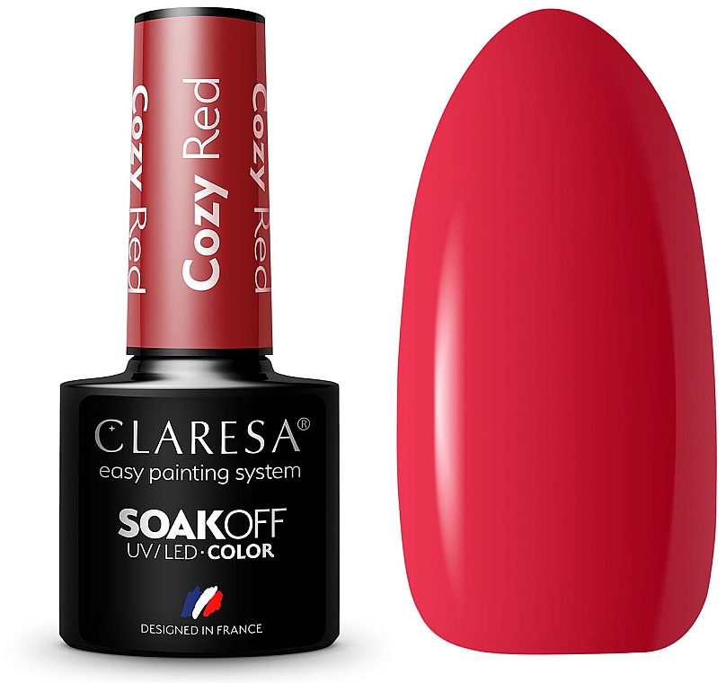 Гель-лак для ногтей - Claresa Cozy SoakOff UV/LED Color — фото N1