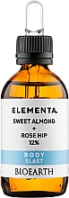 Парфумерія, косметика Сироватка для еластичності шкіри "Солодкий мигдаль і шипшина 12%" - Bioearth Elementa Sweet Almond Rose Hip 12%