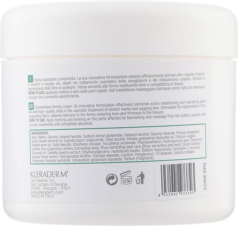 Крем для пружності тіла - Kleraderm Rassoderm Pugeum Cream — фото N5