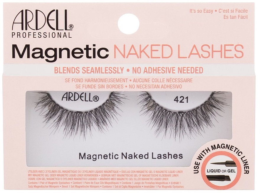 Накладные ресницы - Ardell Magnetic Naked Lashes 421 Black  — фото N1