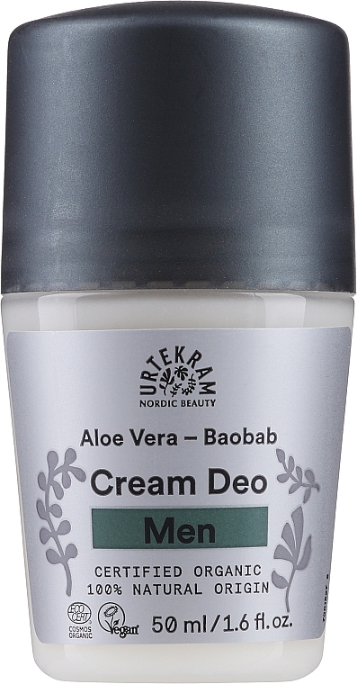 Крем-дезодорант "Баобаб и Алоэ Вера" - Urtekram Aloe Vera Baobab Man Deo