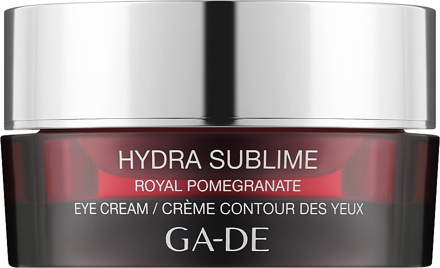 Крем для шкіри навколо очей з екстрактом граната - Ga-De Hydra Sublime Royal Pomegranate Eye Cream — фото N1
