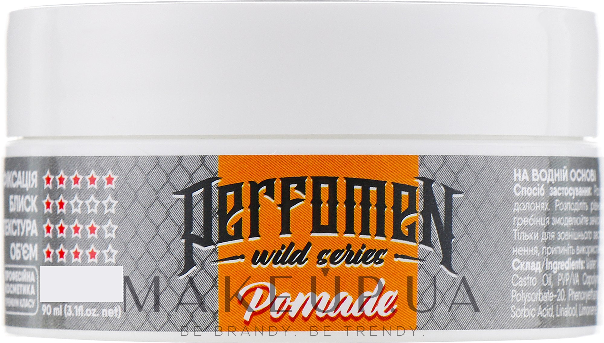 Помада для укладання волосся - Perfomen Wild Series Champion Pomade — фото 90g