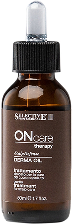 Олія для догляду за шкірою голови - Selective Professional On Care Therapy Scalp Defence Derma Oil — фото N1