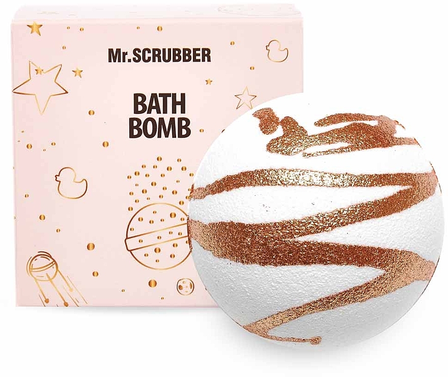 Бомбочка для ванны в подарочной коробке "Золото" - Mr.Scrubber — фото N1