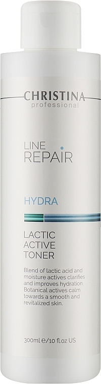 Тонік з молочною кислотою для обличчя - Christina Line RepairHydra Lactic Active Toner