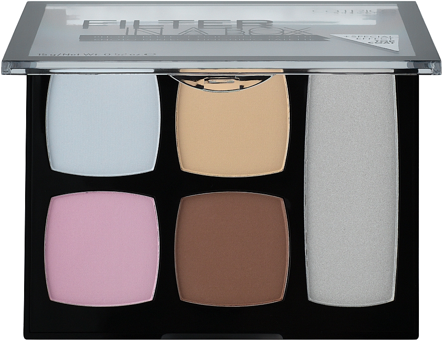 Палетка для лица - Catrice Filter In A Box Photo Perfect Finishing Palette — фото N2