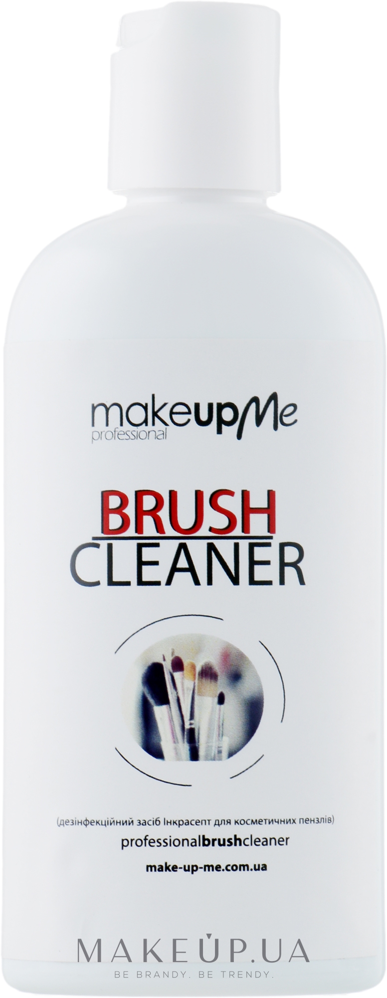 Засіб для очищення пензлів - Make Up Me Brush Cleaner — фото 100ml