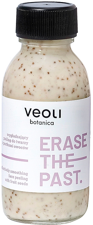 Пилинг для лица с фруктовыми семечками - Veoli Botanica Erase The Past Effectively Smoothing Face Peeling With Fruit Seeds