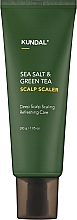 Духи, Парфюмерия, косметика Скраб для кожи голови "Sea Salt & Green Tea" - Kundal Scalp Scaler Herb Mint