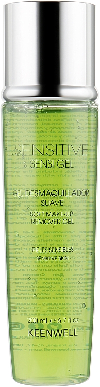 Гель для зняття макіяжу - Keenwell Sensitive Soft Make-Up Remover Gel  — фото N1