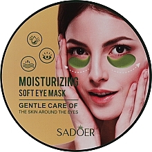 Духи, Парфюмерия, косметика Увлажняющие патчи для глаз - Sadoer Moisturizing Soft Eye Mask