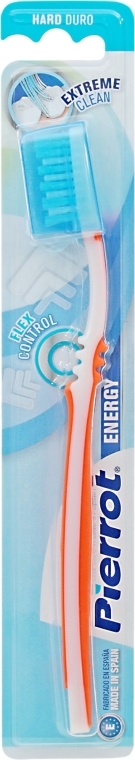 Зубная щетка "Энергия", жесткая, оранжевая - Pierrot Energy — фото N2