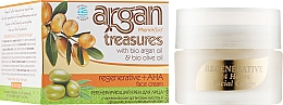 Аргановый регенерирующий крем для лица с фруктовыми кислотами - Pharmaid Argan Treasures Regenerative+AHA Face Cream — фото N2