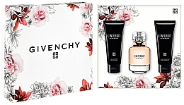 Givenchy L'Interdit Eau - Набор (edp/50ml + b/milk/75ml + bath/oil/75ml) — фото N2