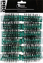 Парфумерія, косметика УЦІНКА Бігуді "Їжаки", 70 mm, d 22, зелені - Tico Professional *