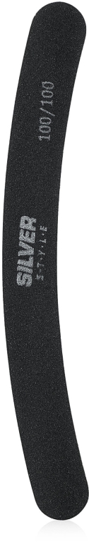 Пилка полировочная профессиональная, SBB-100/100, черная - Silver Style — фото N1