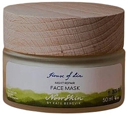 Нічна маска для обличчя - Norrskin House of Lin Natural Night Repair Face Mask — фото N1