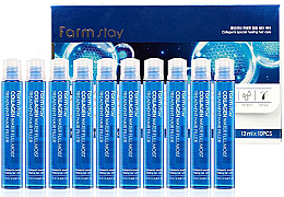 Набір зволожувальних філерів з колагеном для волосся - Farmstay Collagen Water Full Moist Treatment Hair Filler — фото N4