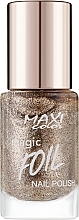 Лак для нігтів - Maxi Color Magic Foil Nail Polish — фото N1