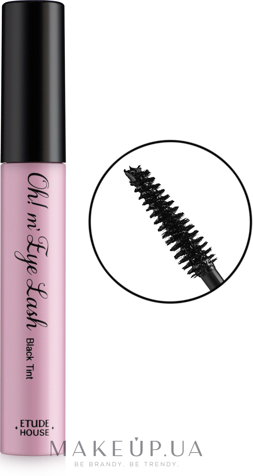 Туш для вій - Etude House Lash Perm Oh M Eye Lash Black Tint Mascara — фото Black