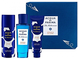 Духи, Парфюмерия, косметика Acqua di Parma Blu Mediterraneo Arancia di Capri - Набор (edt/30ml + b/lot/50ml + h/cr/30ml)