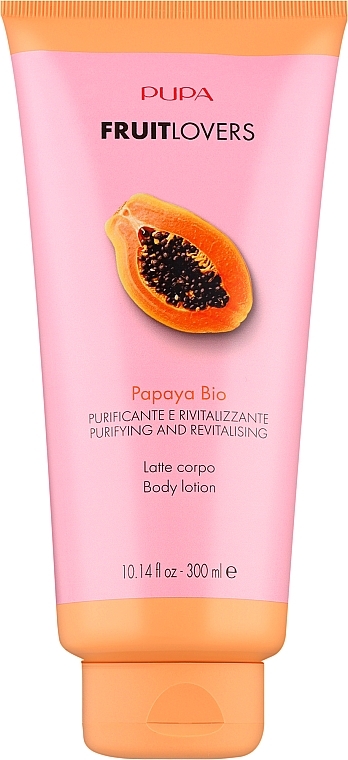 Лосьйон для тіла - Pupa Friut Lovers Papaya Body Lotion — фото N1