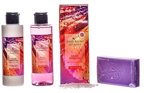 Набор, 5 продуктов - Primo Bagno Musk Oriental Bath Gift Set — фото N2