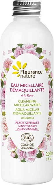 Очищувальна міцелярна вода "Троянда" - Fleurance Nature Rose Cleansing Micellar Water — фото N1