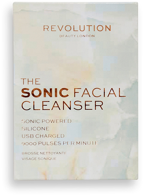 Аккумуляторная щетка для очищения лица - Revolution Beauty USB Rechargeable Facial Cleansing Brush — фото N2
