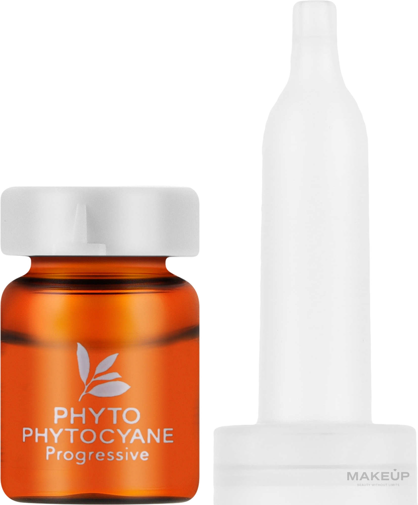 Ампулы против прогрессирующего выпадения волос - Phyto Phytocyane Progressive Treatment — фото 12x5ml