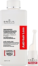 Набор - Brelil Anti-Hair Loss (shm/250ml + h/lot/6mlx10) — фото N2