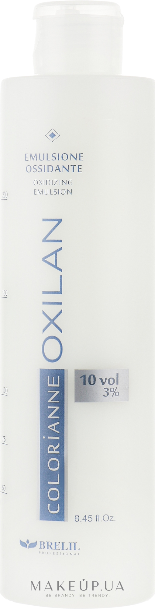 Окислительная эмульсия - Brelil Soft Perfumed Cream Developer 10 vol. (3%) — фото 250ml