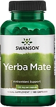 Диетическая добавка "Йерба Мате", 125 мг - Swanson Yerba Mate — фото N1