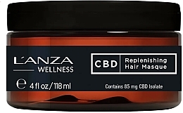 Восстанавливающая маска для волос - L'anza Healing Wellness CBD Replenishing Hair Mask — фото N2
