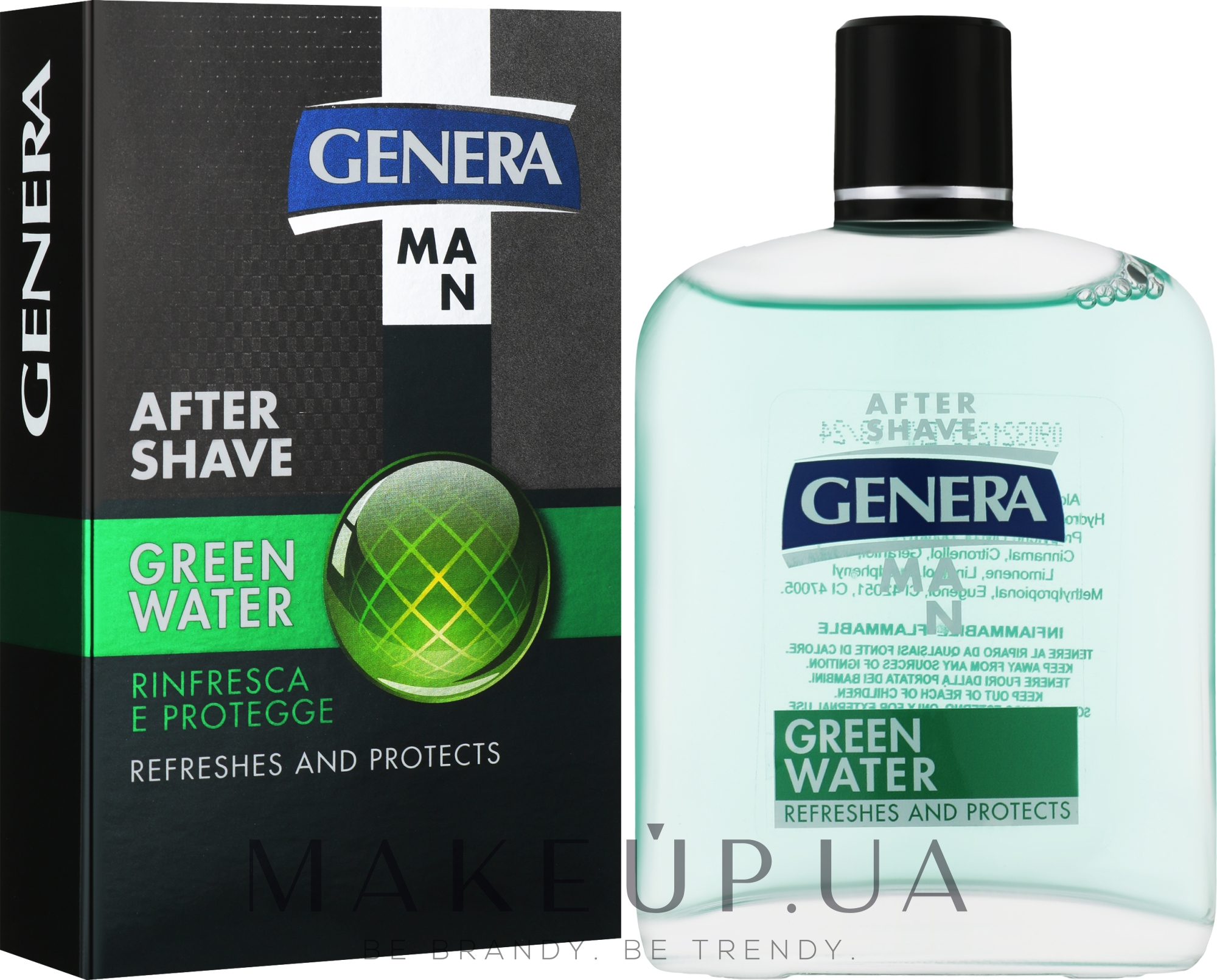 Лосьйон після гоління - Genera Green Water After Shave — фото 100ml