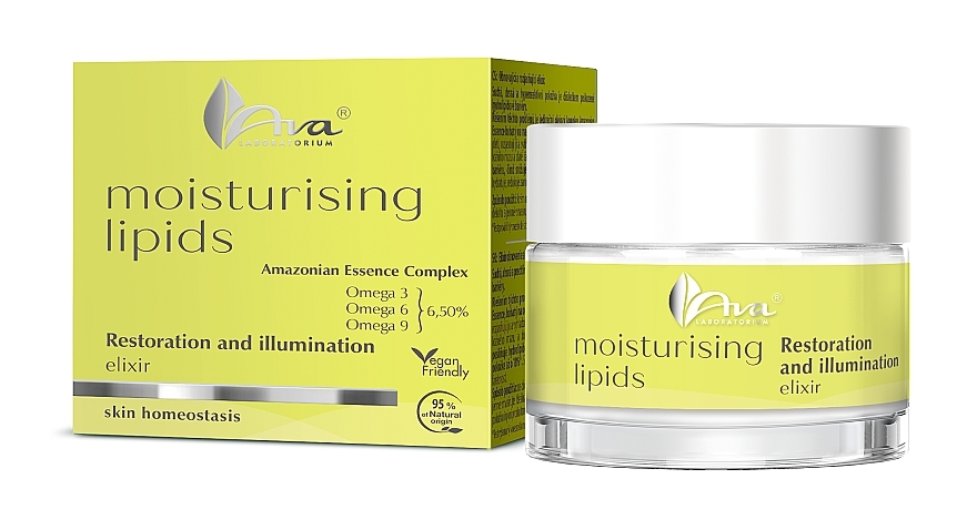 Эликсир для восстановления и осветления кожи лица - Ava Laboratorium Moisturising Lipids Reconstruction And Illumination Elixir — фото N1