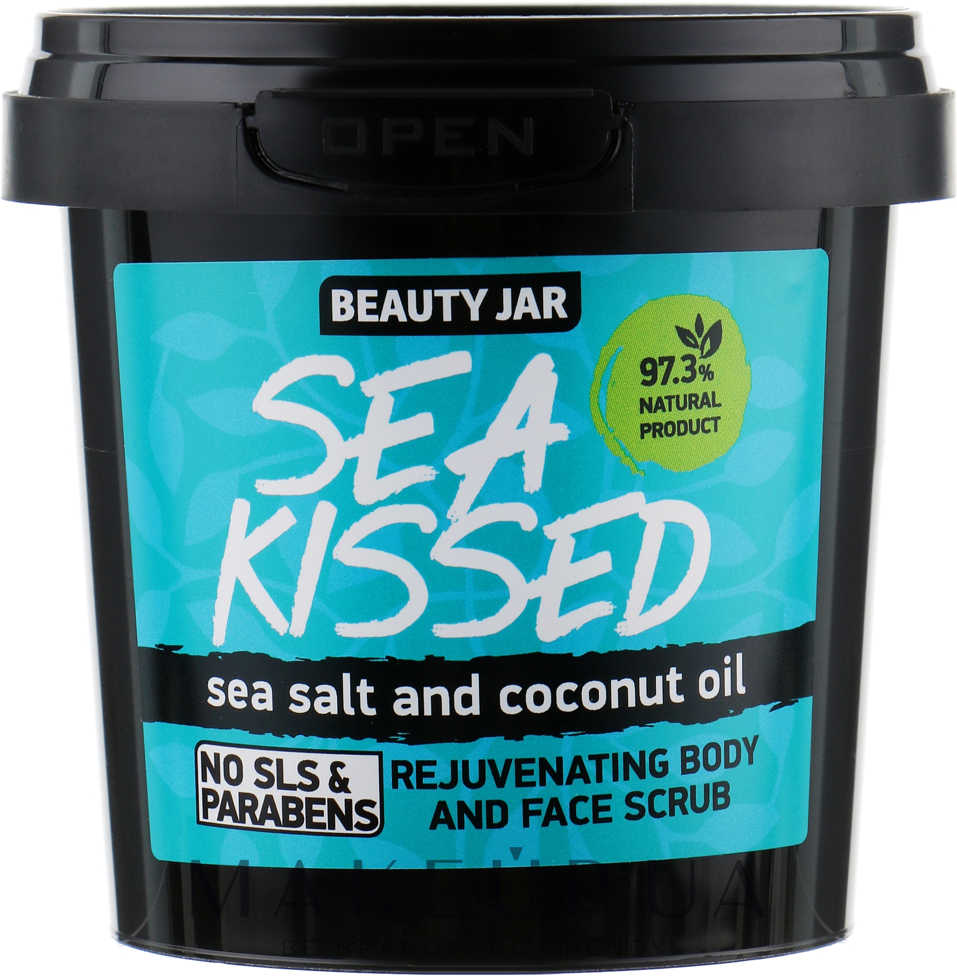 Скраб для тела и лица "Sea Kissed" - Beauty Jar Rejuvenating Body And Face Scrub — фото 200g