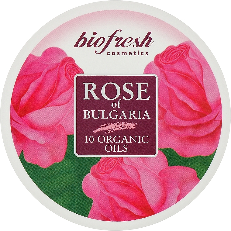 Крем для тела "Роза + 10 органических масел" - BioFresh Rose of Bulgaria Firming Body Cream — фото N1