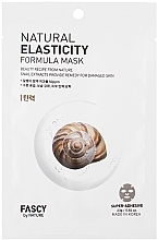 Парфумерія, косметика Тканинна маска для обличчя - Fascy Natural Elasticity Formula Mask