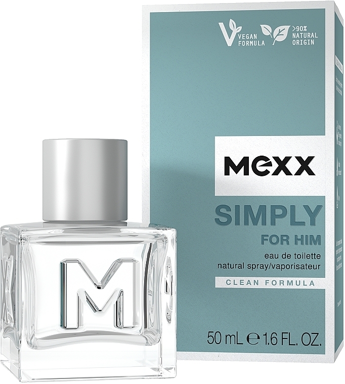 Mexx Simply For Him Eau - Туалетная вода — фото N4