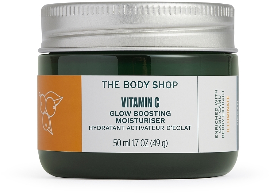 Крем для сияния лица "Витамин С" - The Body Shop Vitamin C Glow Boosting Moisturiser — фото N1