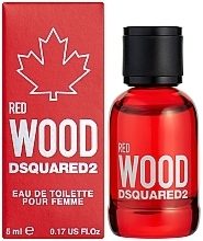 Dsquared2 Red Wood - Туалетна вода (міні) — фото N2