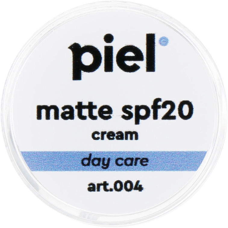Увлажняющий дневной крем с матирующим эффектом - Piel Cosmetics Youth Defence Silver Cream Matte Face Care Day SPF20 (пробник) — фото N3