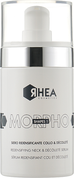 Ремоделювальний серум для шкіри шиї й декольте - Rhea Cosmetics Morphoshapes 1 — фото N1